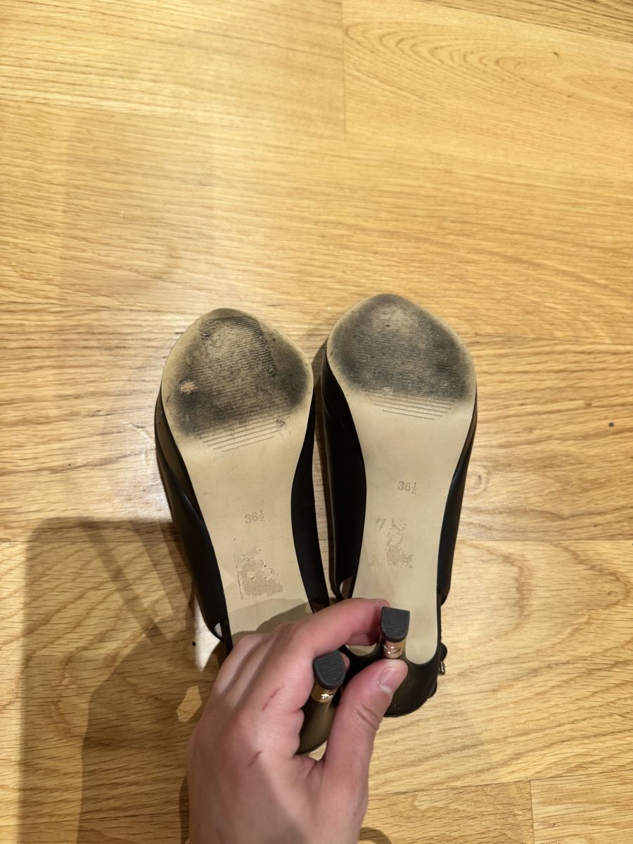 Guess Scarpe da donna: Guess Slingpumps Schwarz, Leder, Gr. 36 1/2 – Usato da Bremgarten AG venduto da val_ch 7