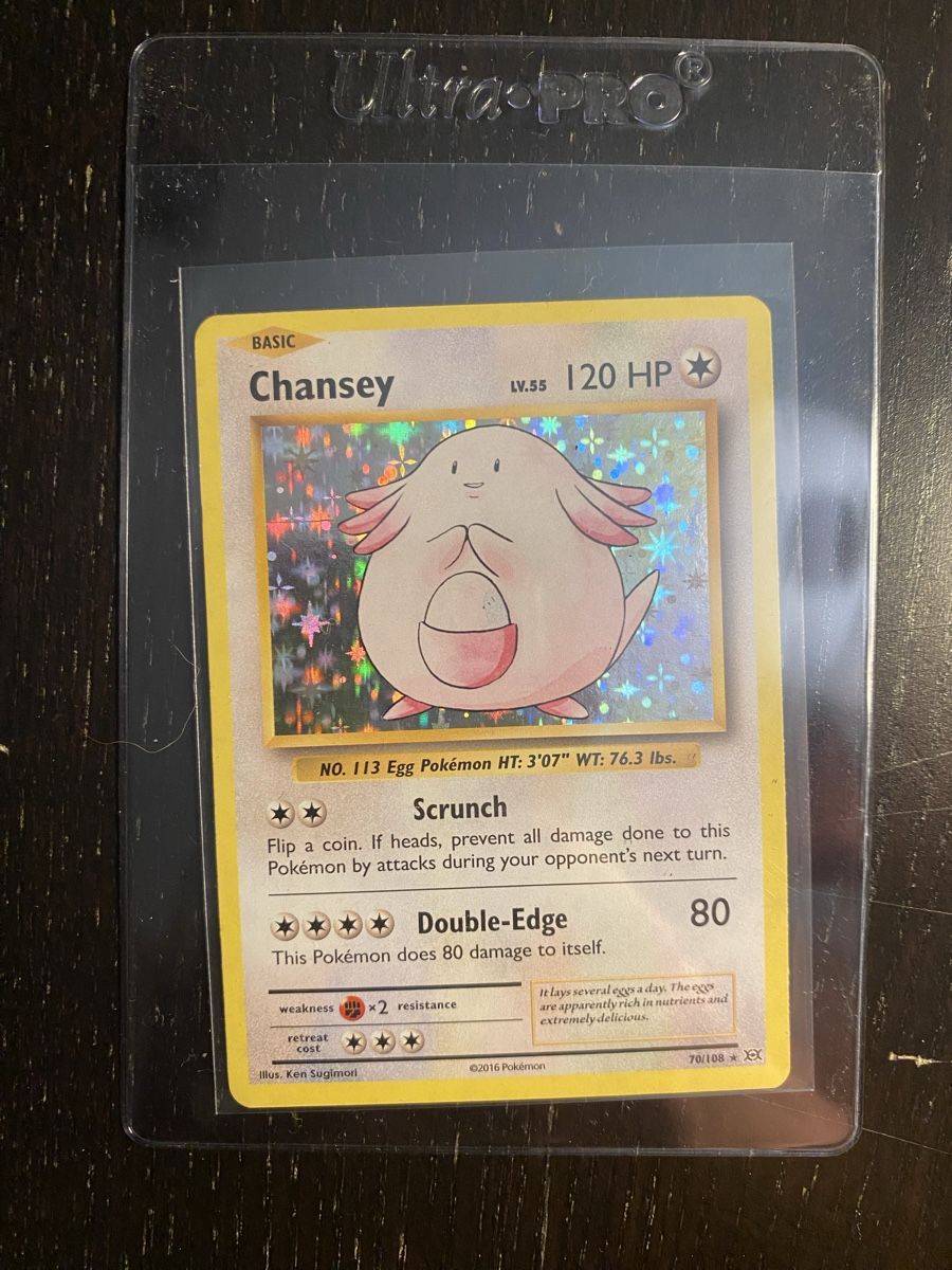 Pokémon Carte collezionabili: Chansey #70 Holo - XY Evolutions 2016 – Usato da Unterentfelden venduto da KoolAid-WhiTe