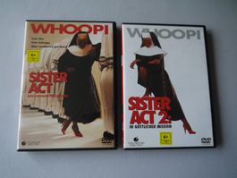 SISTER ACT 1 und 2 - Whoopi Goldberg