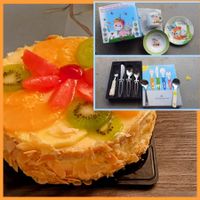 Vaisselle pour enfant neuve avec services/alles da fGeschenk