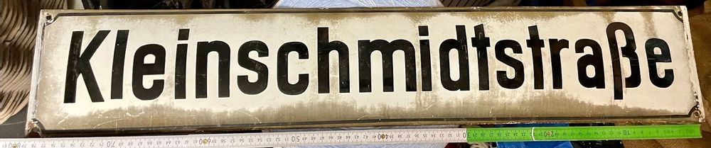 Ecriteaux: Emailschild/Strassenschild/Kleinschmidtstrasse – D'occasion à Volketswil par rubin74