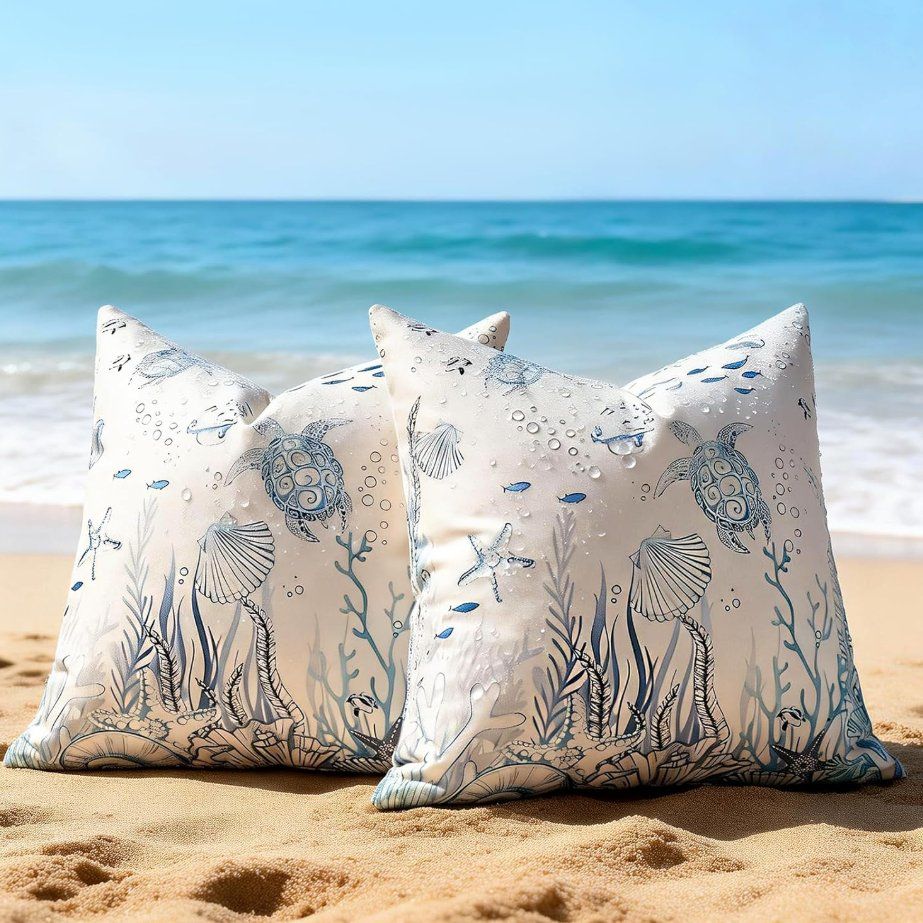 Coussins: Kissenhüllen Outdoor 2er-Set 50x50cm – Neuf avec emballage d'origine à Adlikon b.Regensdorf par MK-VORHANGSERVICE