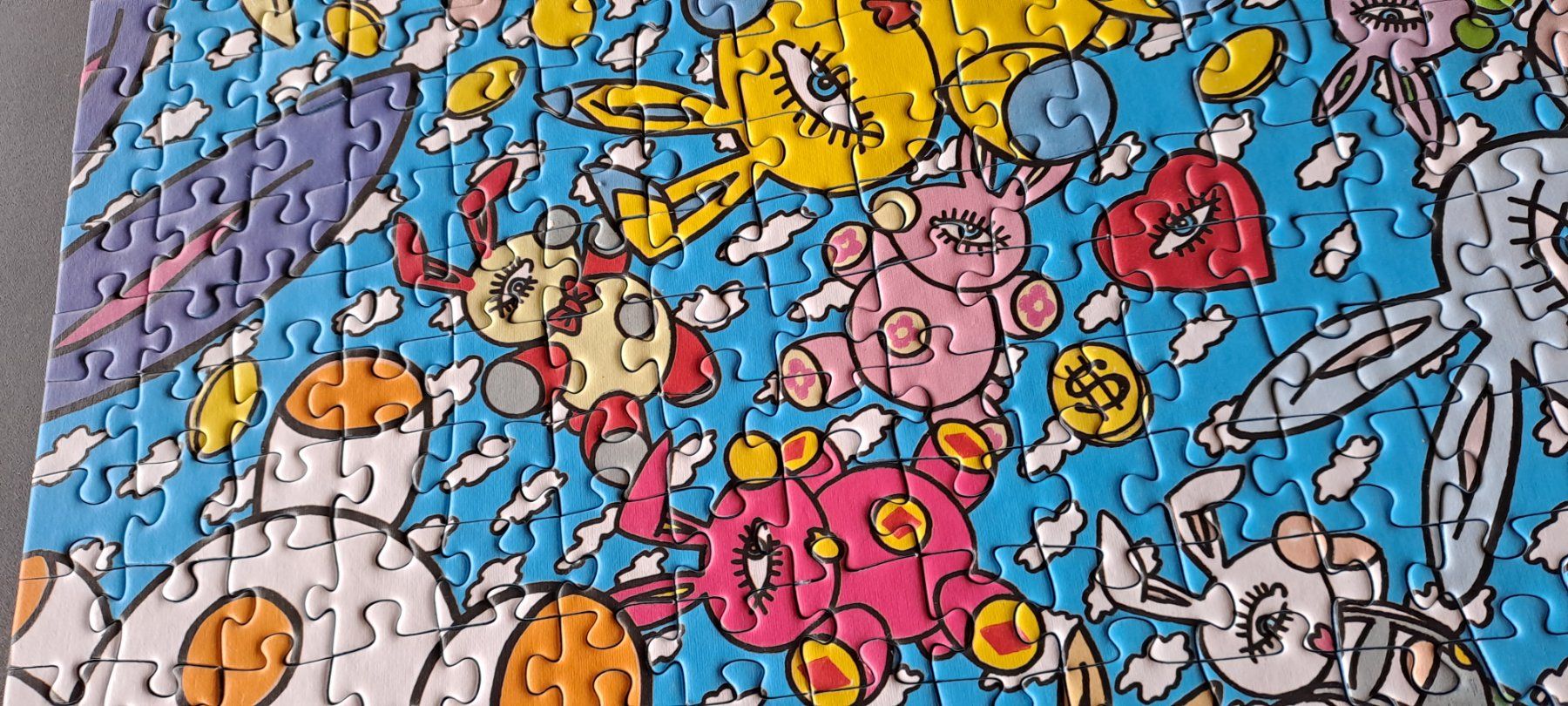 Ravensburger Puzzle: 1008 Teile MAGIC BUNNYS Ravensburger Challenge von 2024 – Usato da Zell ZH venduto da fossilchen 7