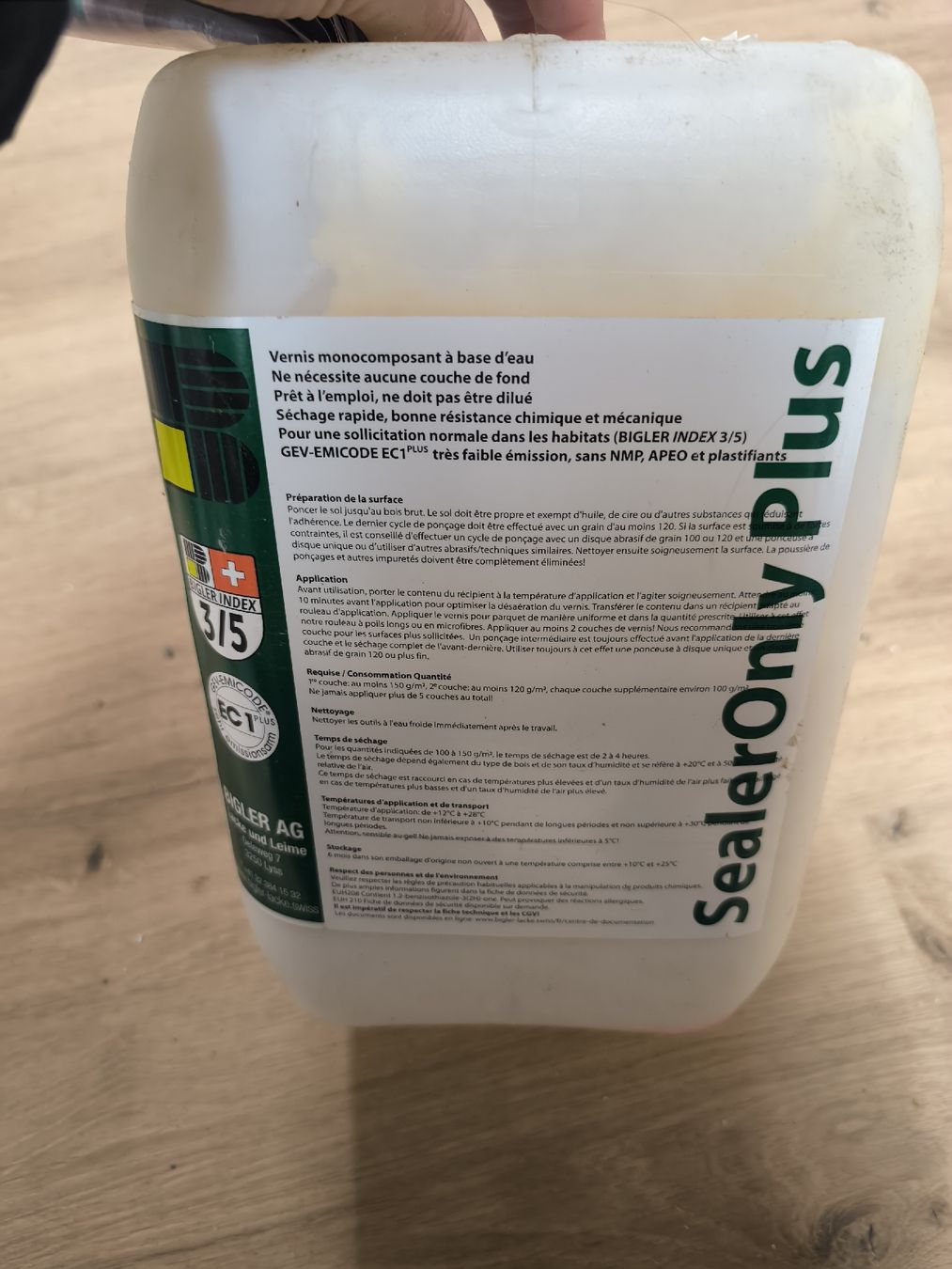 Colori: SealerOnly Plus Lack, Halbglanz, ungeöffnet – Nuovo (secondo la descrizione) da Sarnen venduto da bely01 1