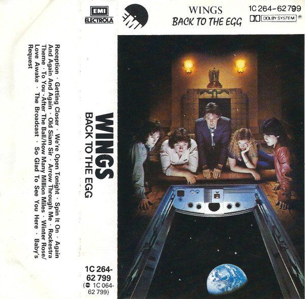 Musicassette: CASSETTE WINGS - POP-ROCK – Usato da PORRENTRTUY venduto da RABAIS_SPORT 1
