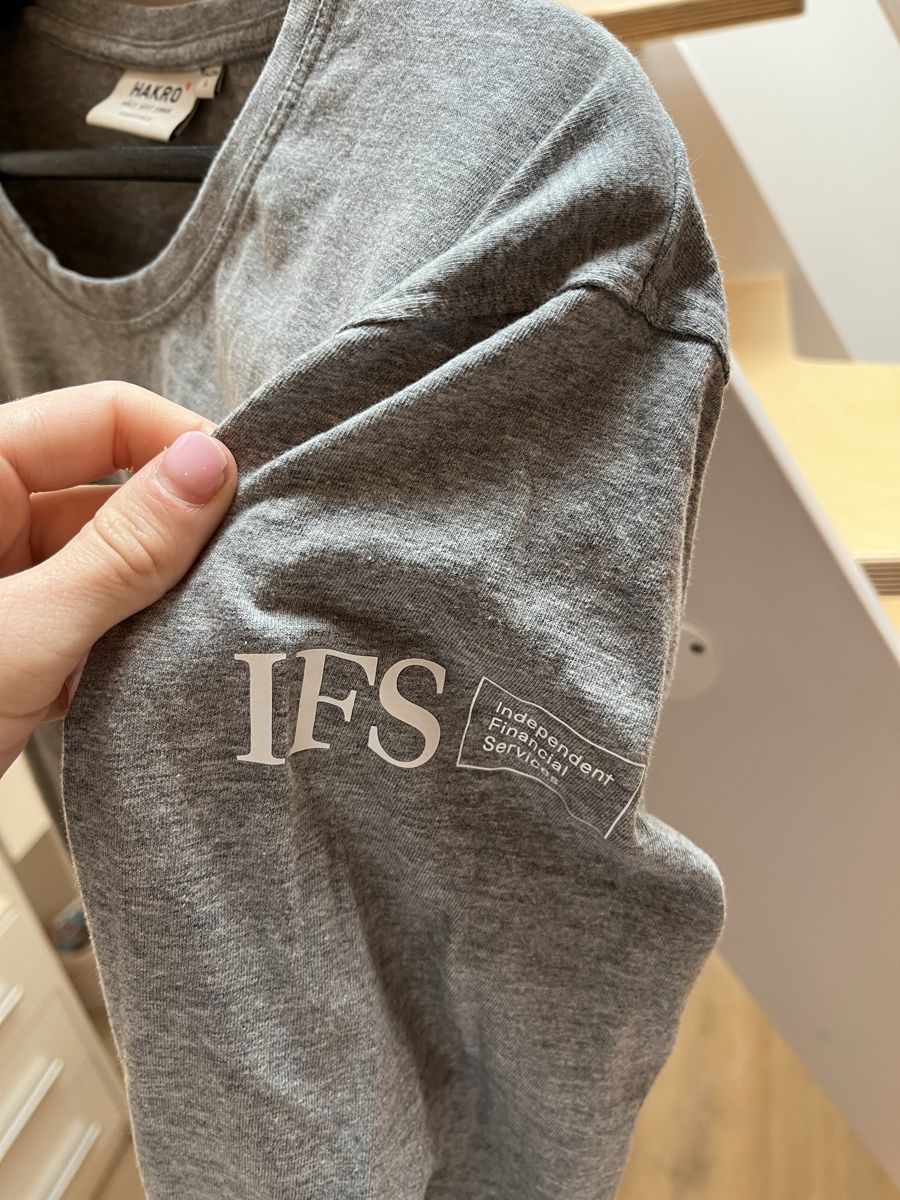 T-shirt: Hakro grey long-sleeved top, L, essential! – Nuovo e nell'imballaggio originale da Zürich venduto da Isabella123 3