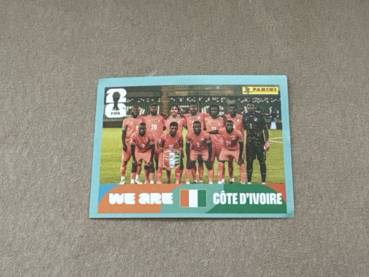 Panini Carte collezionabili: Fußball Karte Elfenbeinküste – Nuovo (secondo la descrizione) da Kerzers venduto da kriszti0