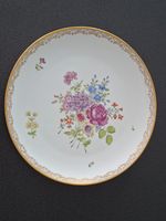 Porzellanteller Thomas  Blumenmotiv Goldrand guter Zustand