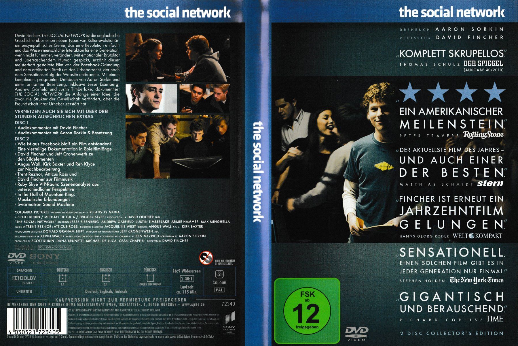 Tutti i DVDs: DVD - The Social Network – Usato da Langnau am Albis venduto da MediaRescuerKeLoX