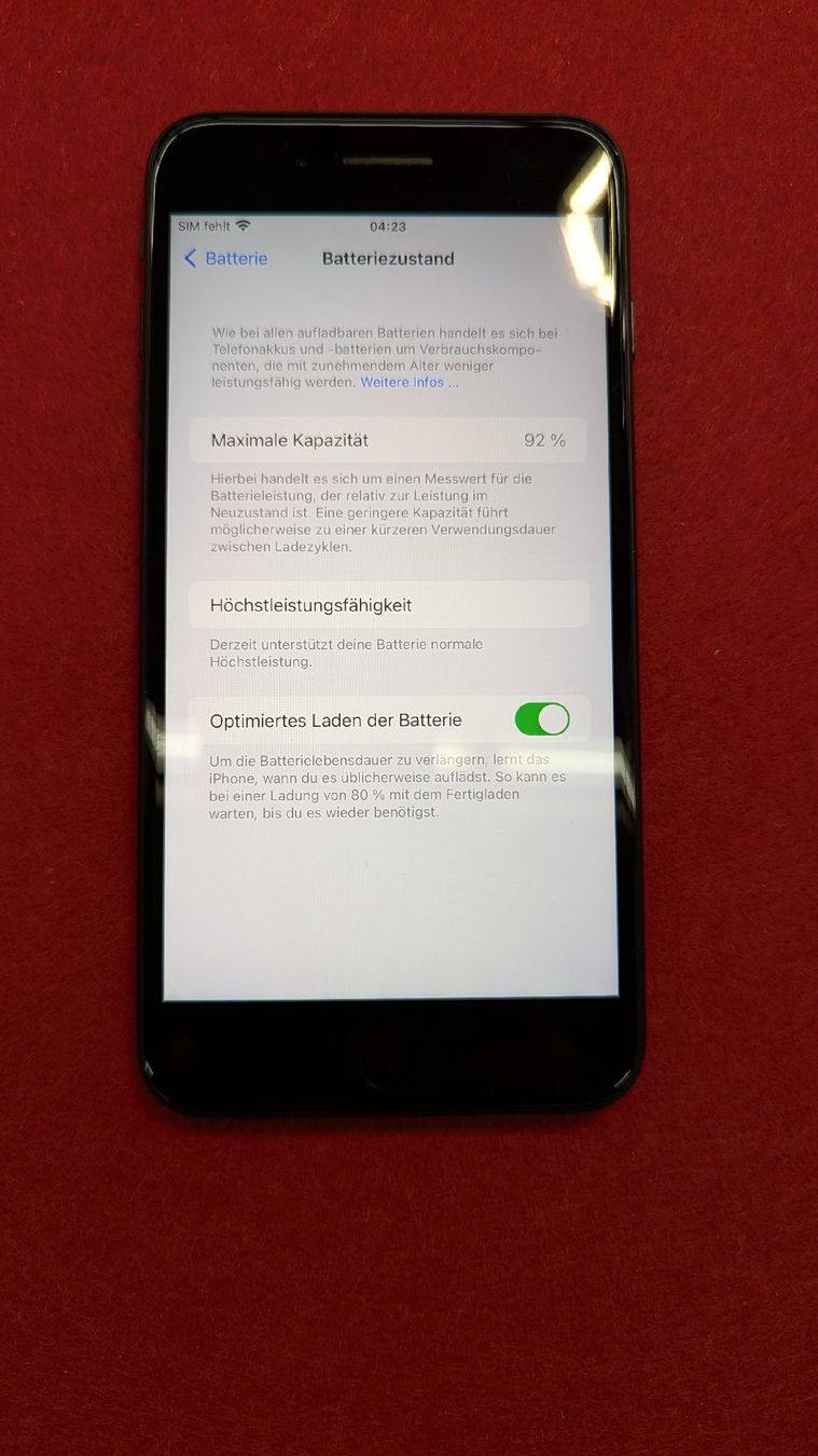 Apple Handys / Smartphones: iPhone 7 Plus, 128 GB, Mattschwarz, Top Zustand! – Gebraucht aus Thun von Refit-Zone 3