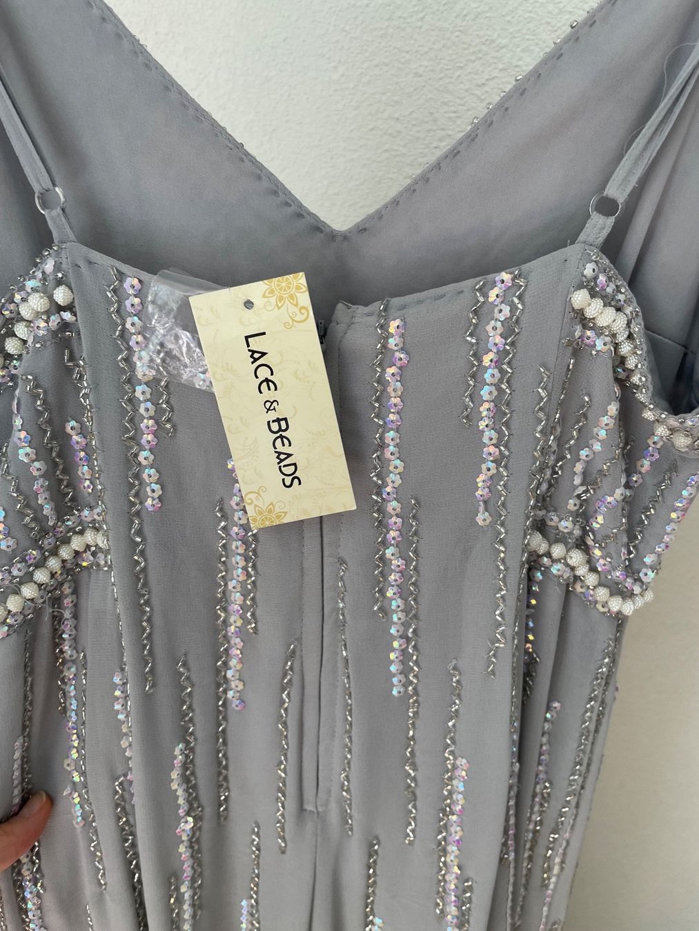 Tute: ‚Lace & Beads’ Jumpsuit mit Perlen – Nuovo (secondo la descrizione) da Zürich venduto da ufe_f5q5 7