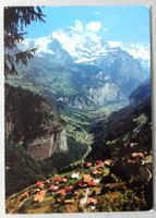 Isenfluh 1084 m mit Jungfrau