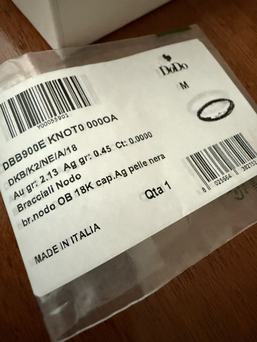 DoDo Bracelets: Dodo Leder Knoten 18K – Neuf avec emballage d'origine à Ebikon par nat_jzh5 2