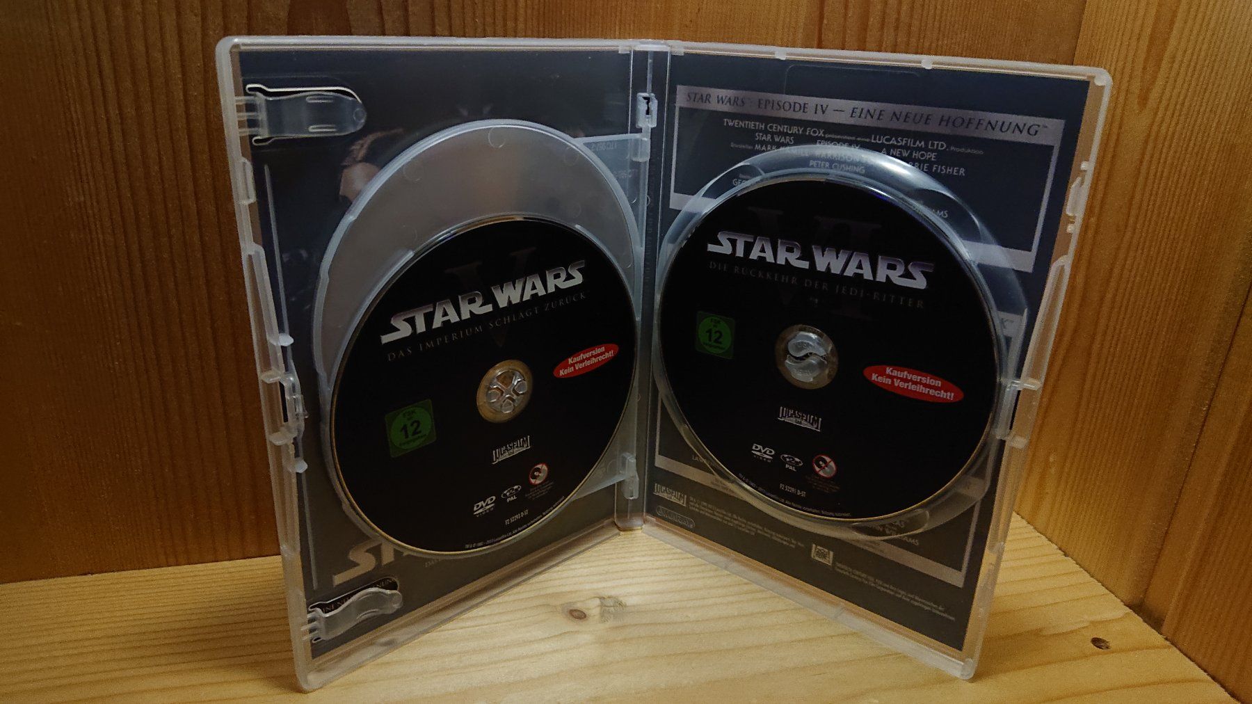 Alle DVDs: STAR WARS 4 bis 6 auf DVD – Gebraucht aus Wilderswil von Exebub 4