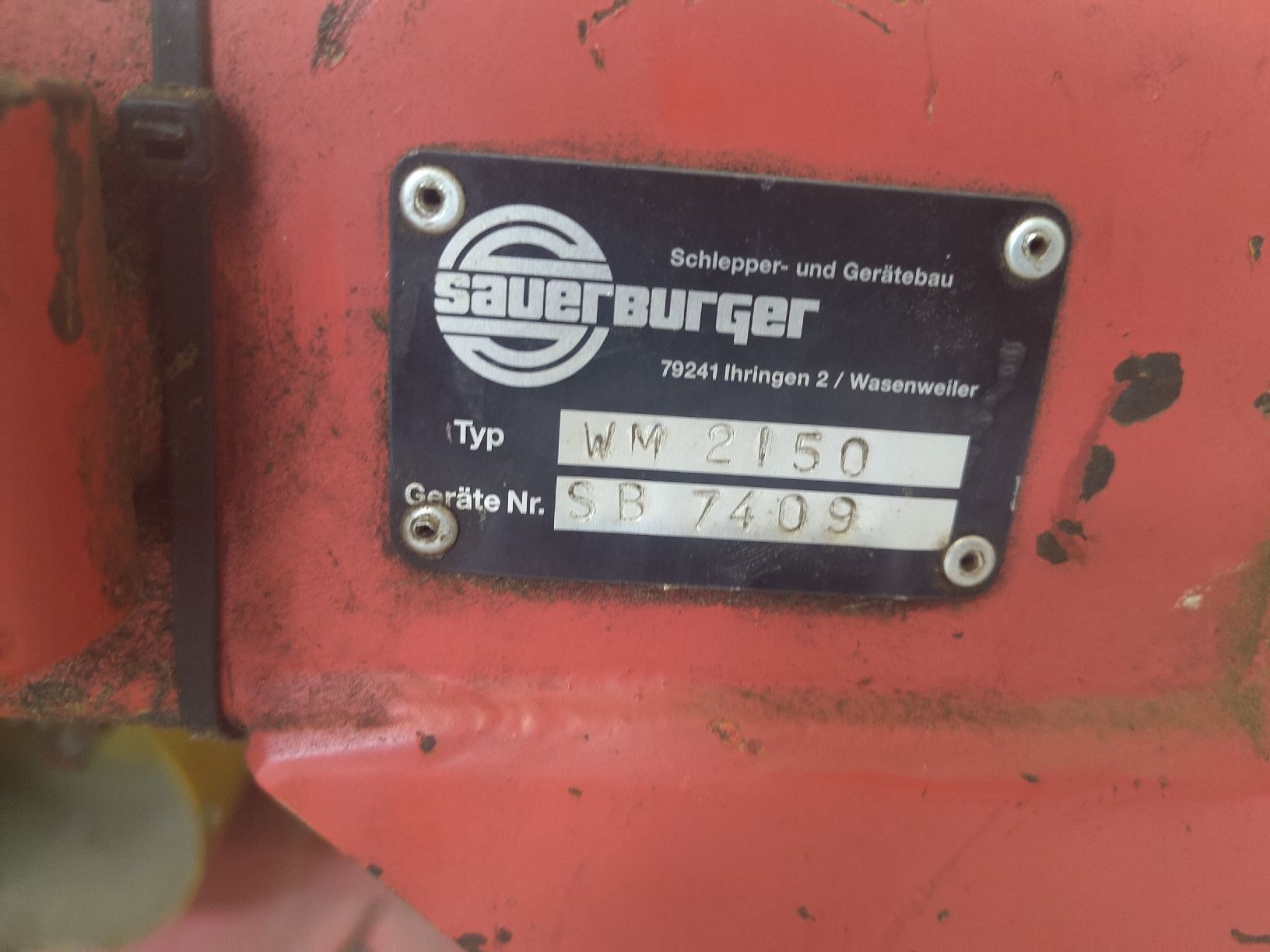 Tutte le macchine: Schlegelmulcher Sauerburger 215 – Usato da Muri AG venduto da raruar 3