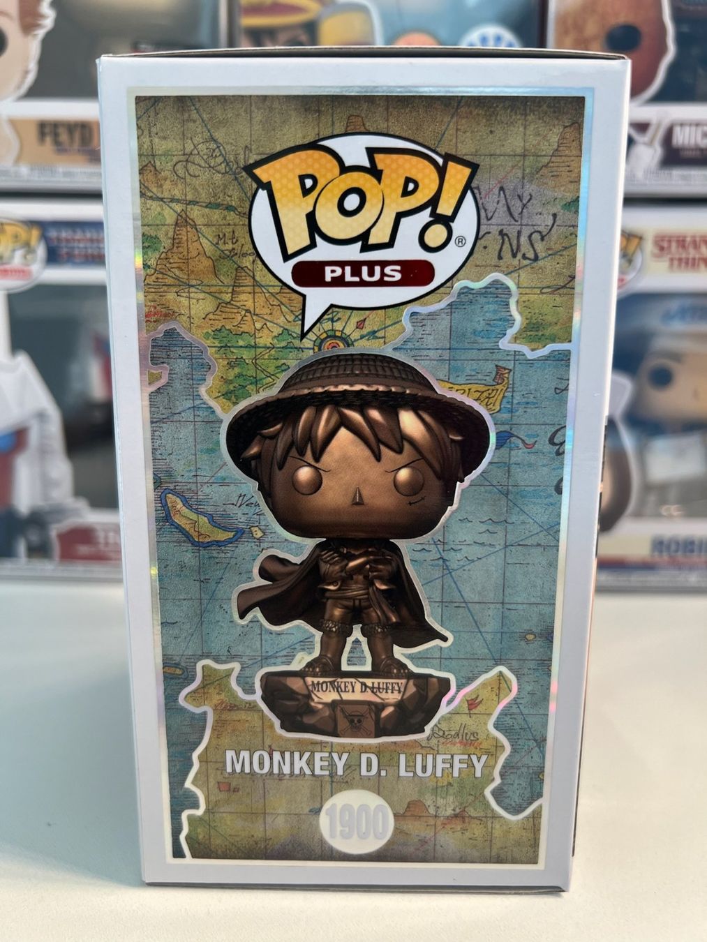 Funko Statuette: Funko POP! Plus One Piece 25th Anniversary Monkey D. Luffy – Nuovo e nell'imballaggio originale da Le Mouret venduto da perfectbijou 1