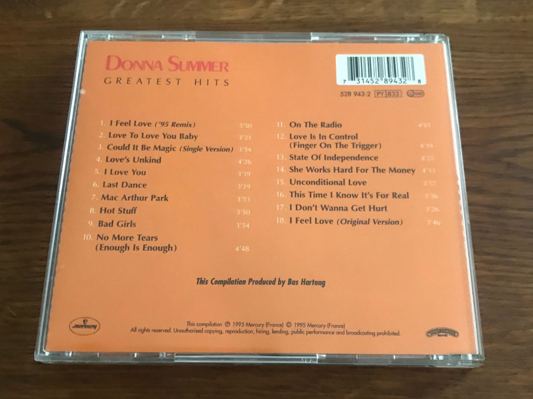 CDs: DONNA SUMMER - Greatest Hits - CD – Gebraucht aus Buchs AG von Archie 1