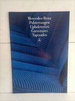 Mercedes Benz Polsterungen Upholsteries Garnitures Tapizados