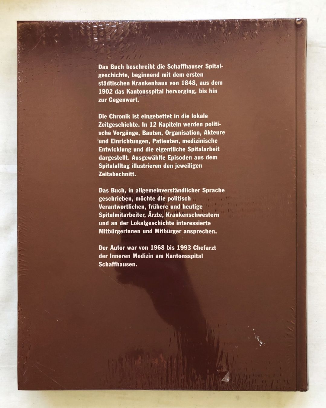 Bücher: Schaffhauser Spitalgeschichte - Buch - Neu & OVP – Neu und originalverpackt aus Schaffhausen von durruti 1