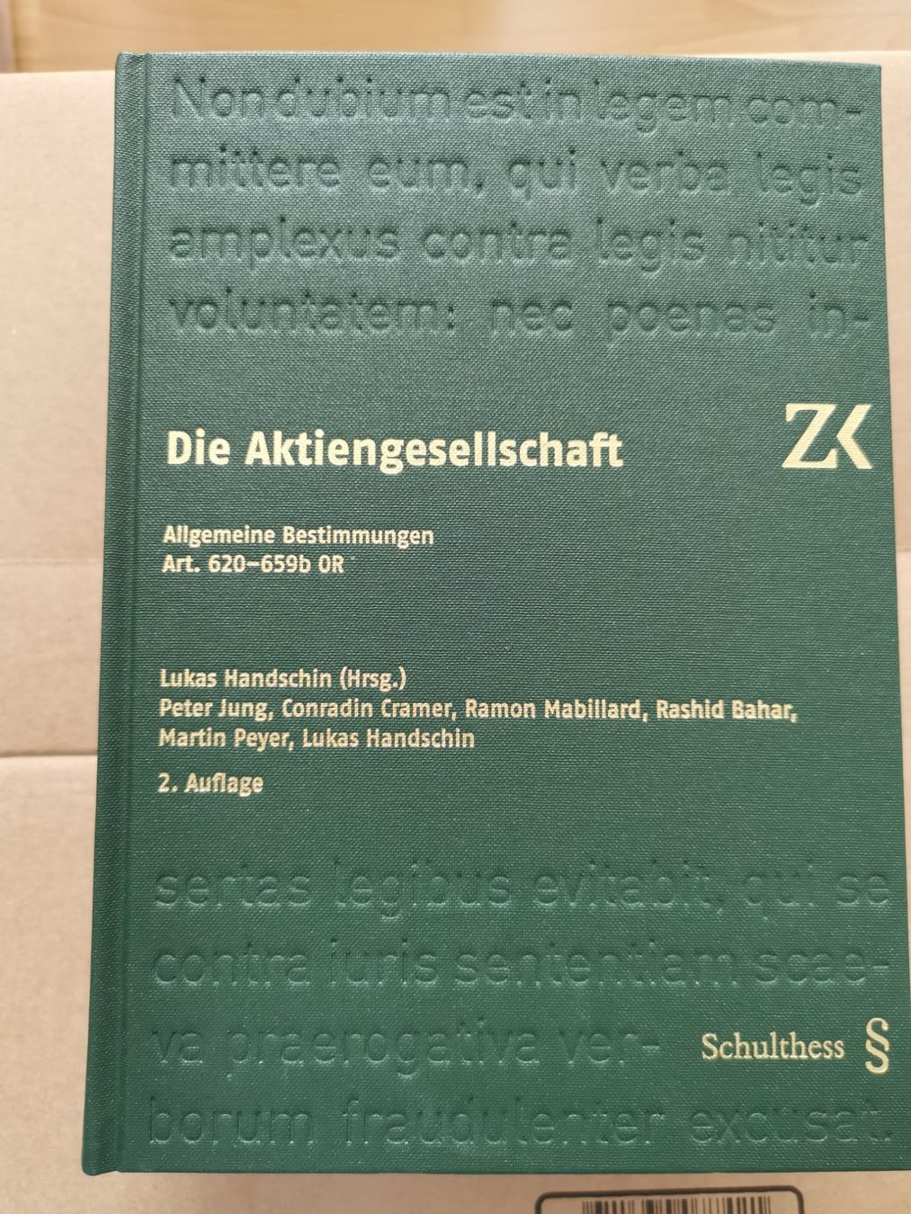 Libri: Die Aktiengesellschaft / Art. 620-659b OR / 2. Aufl. – Usato da Gelfingen venduto da Meierbeat
