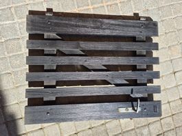 Holzgartentor mit Schloss