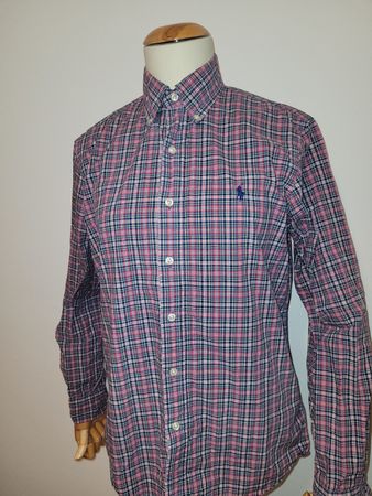 Ralph Lauren Hemd kariert Grösse S 100% Baumwolle Stretch