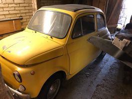 Fiat 500 Oldtimer gelb ab Platz 58522km