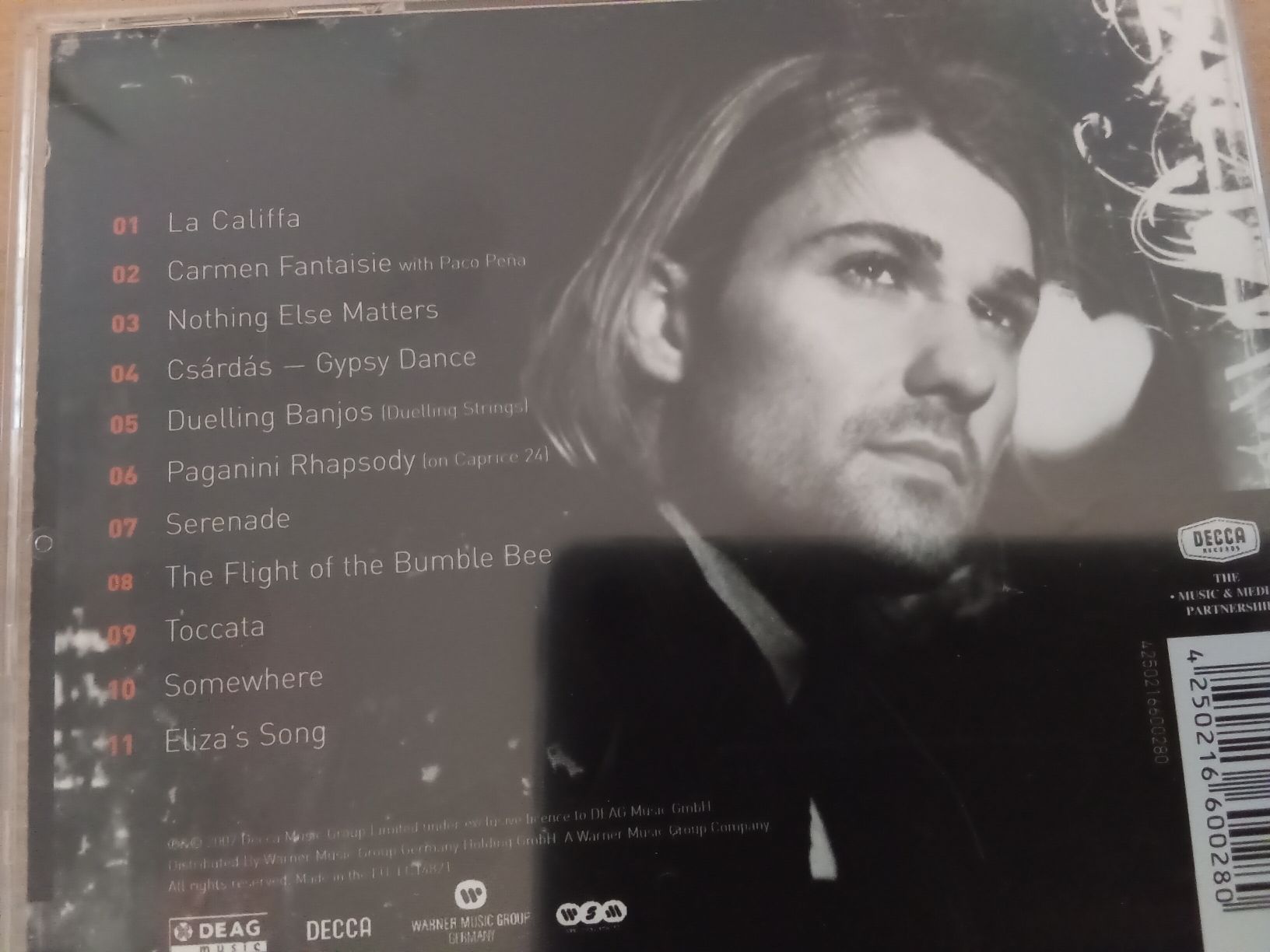 CD: David Garrett  – Usato da Liebefeld venduto da CD-Urs 1