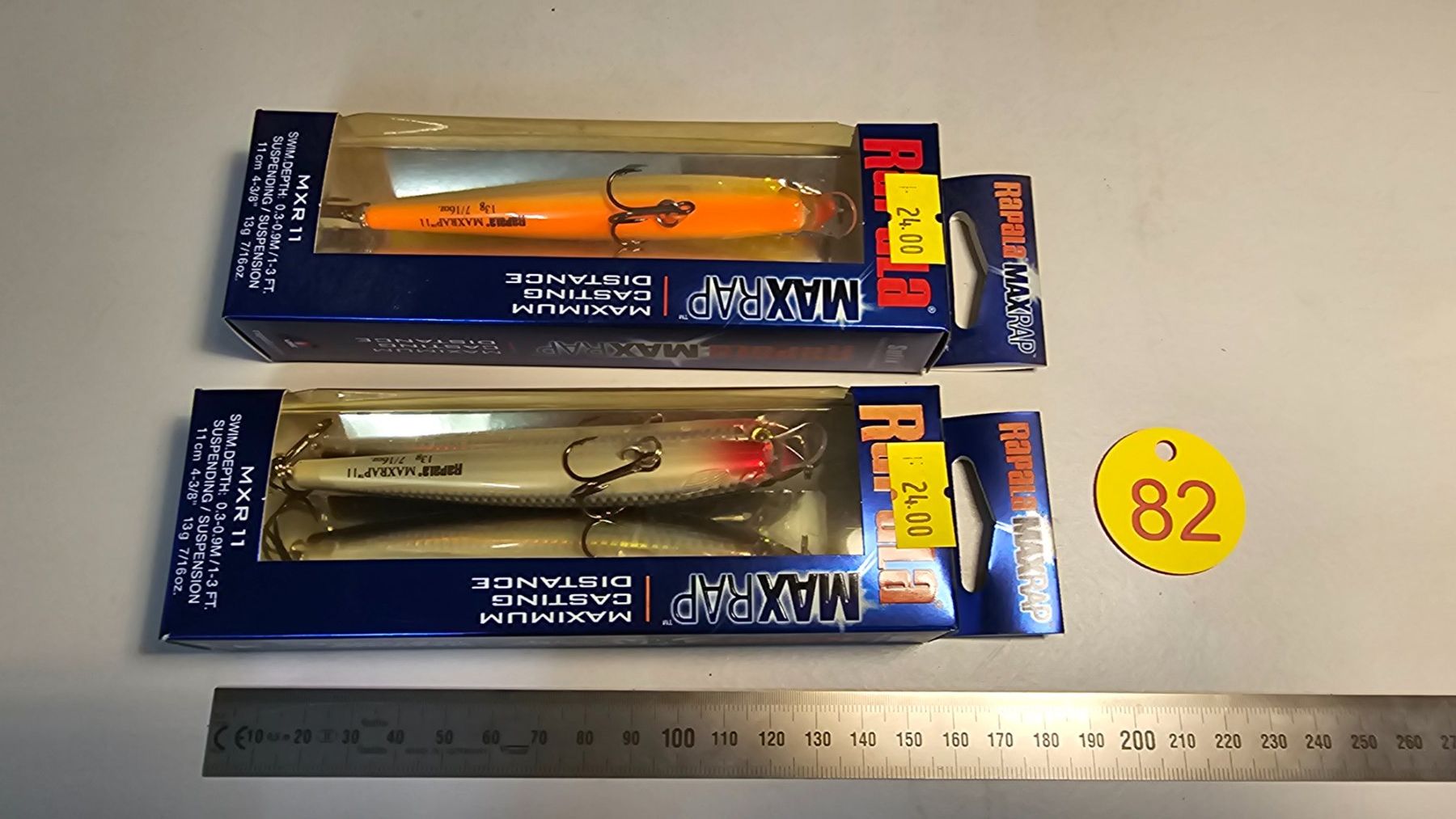 Rapala Esche: 2 Rapala Maxrap Köder, neu & OVP, Top Zustand, Max Casting – Nuovo e nell'imballaggio originale da Abtwil SG venduto da Fischerei_Artikel 1