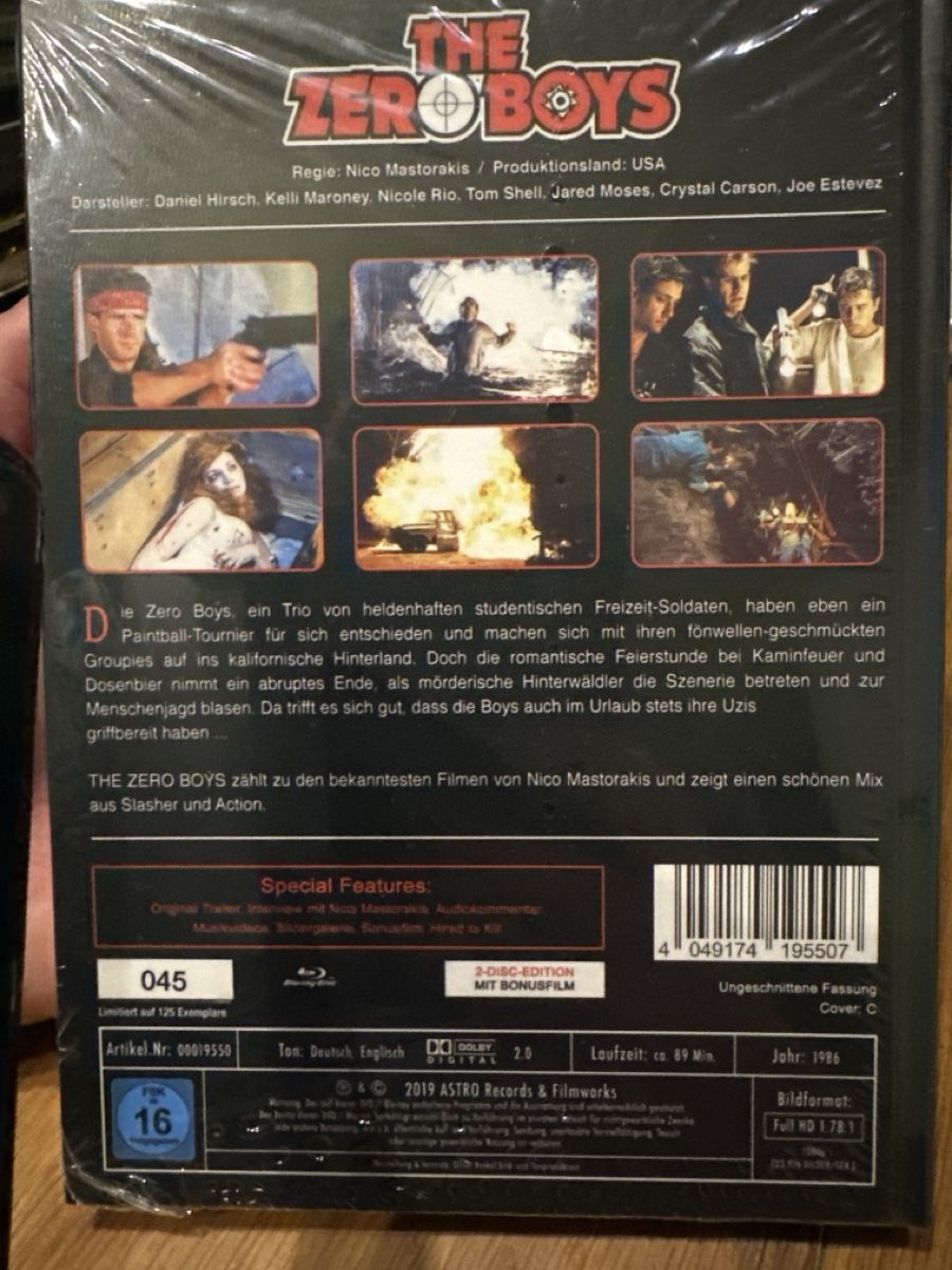 Alle DVDs: The Zero Boys Mediabook, Neu – Neu und originalverpackt aus Benken ZH von Audi-erich 1