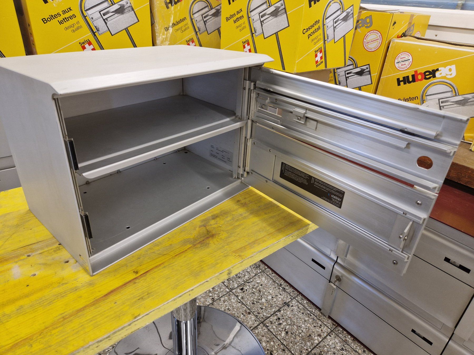 Altro per la casa: Alu Briefkasten ( Stebler ) – Nuovo (secondo la descrizione) da Wiler b.Utzenstorf venduto da bamaa-shop 4