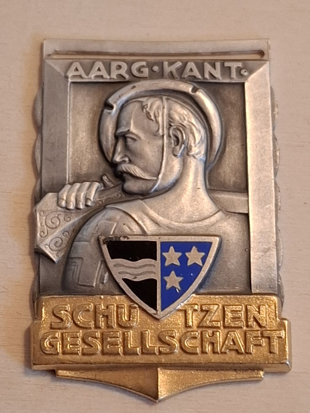 Medaglie: Aargauer-Schützen-Gesellschaft Medaille Silber gestempelt – Usato da Riniken venduto da bro_slk8