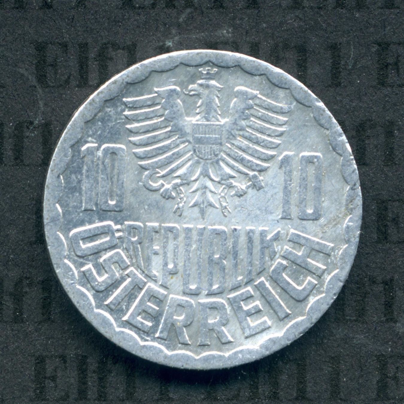 Tutti le monete: ATS___0.10 1980 ss-vz 10 Groschen – Usato da Widnau venduto da Elf11 1