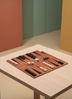 Backgammon pliable en bois / NEUF
