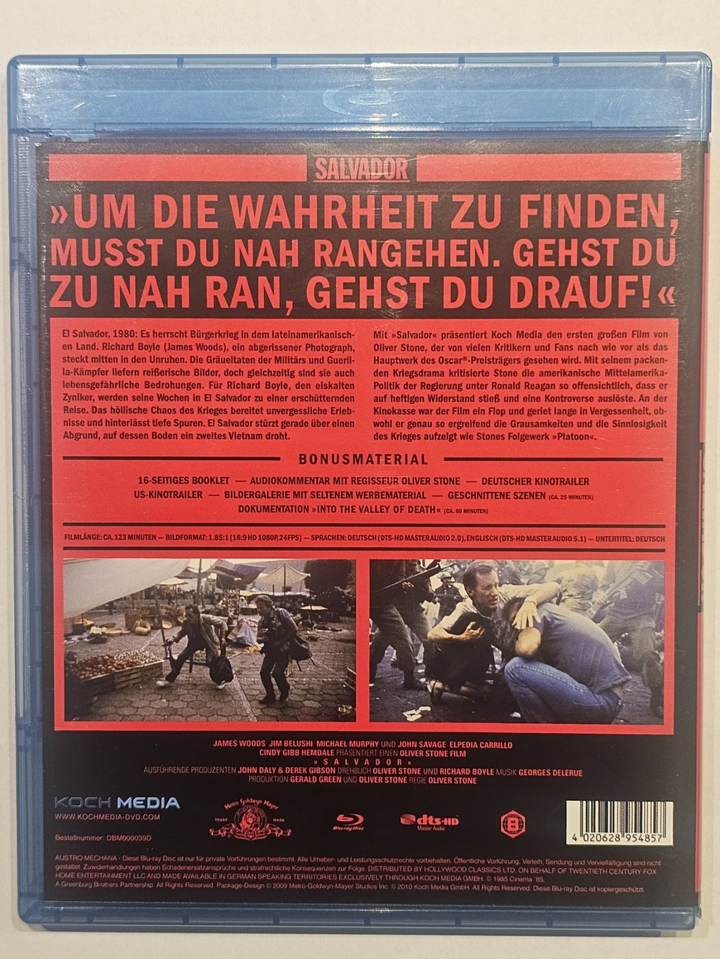 Tutti i DVDs: Blu-ray Salvador Oliver Stone – Usato da Würenlos venduto da Keks 1