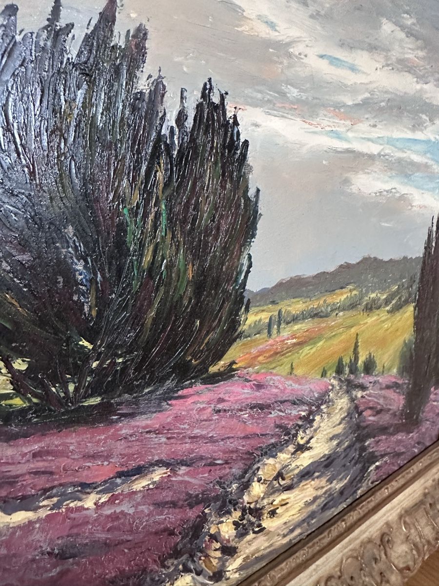 Dipinti: Ölgemälde mit Rahmen - Landschaft C. Graf 1984 – Usato da Münsingen venduto da Secondhand89 2
