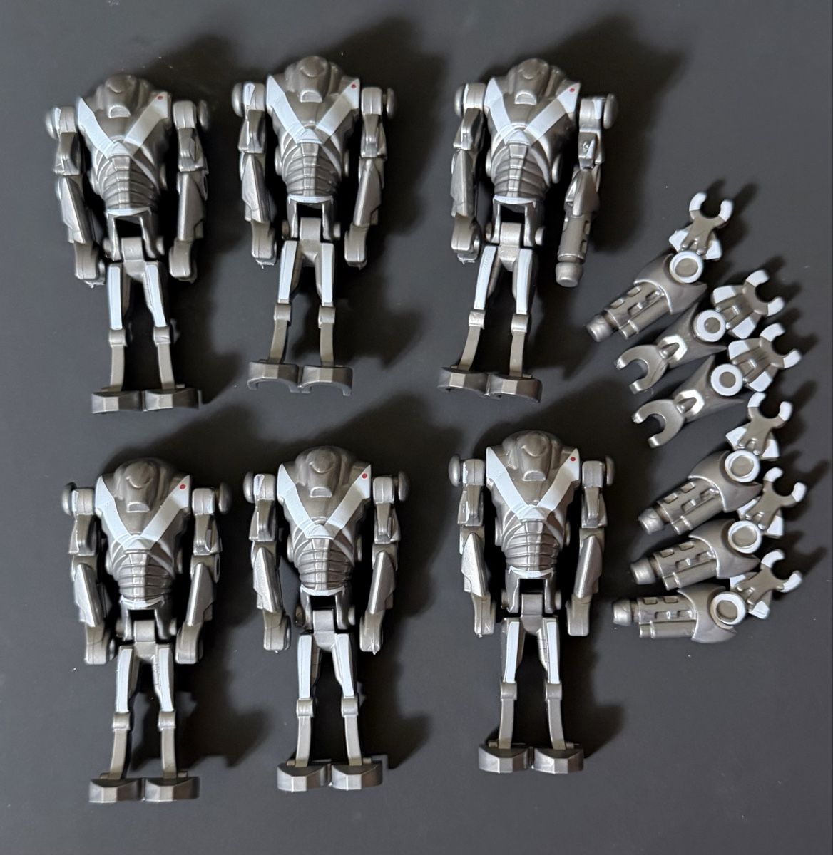 Lego Giocattoli: Custom Star Wars Minifiguren Superkampfdroiden – Usato da Biel-Benken BL venduto da Nick_3j8