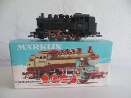 Märklin H0: Tenderlok BR 81 der DB, 3031, WS, Telex, in OVP