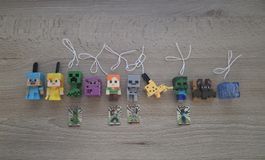 10 Kinder Joy Minecraft Figures