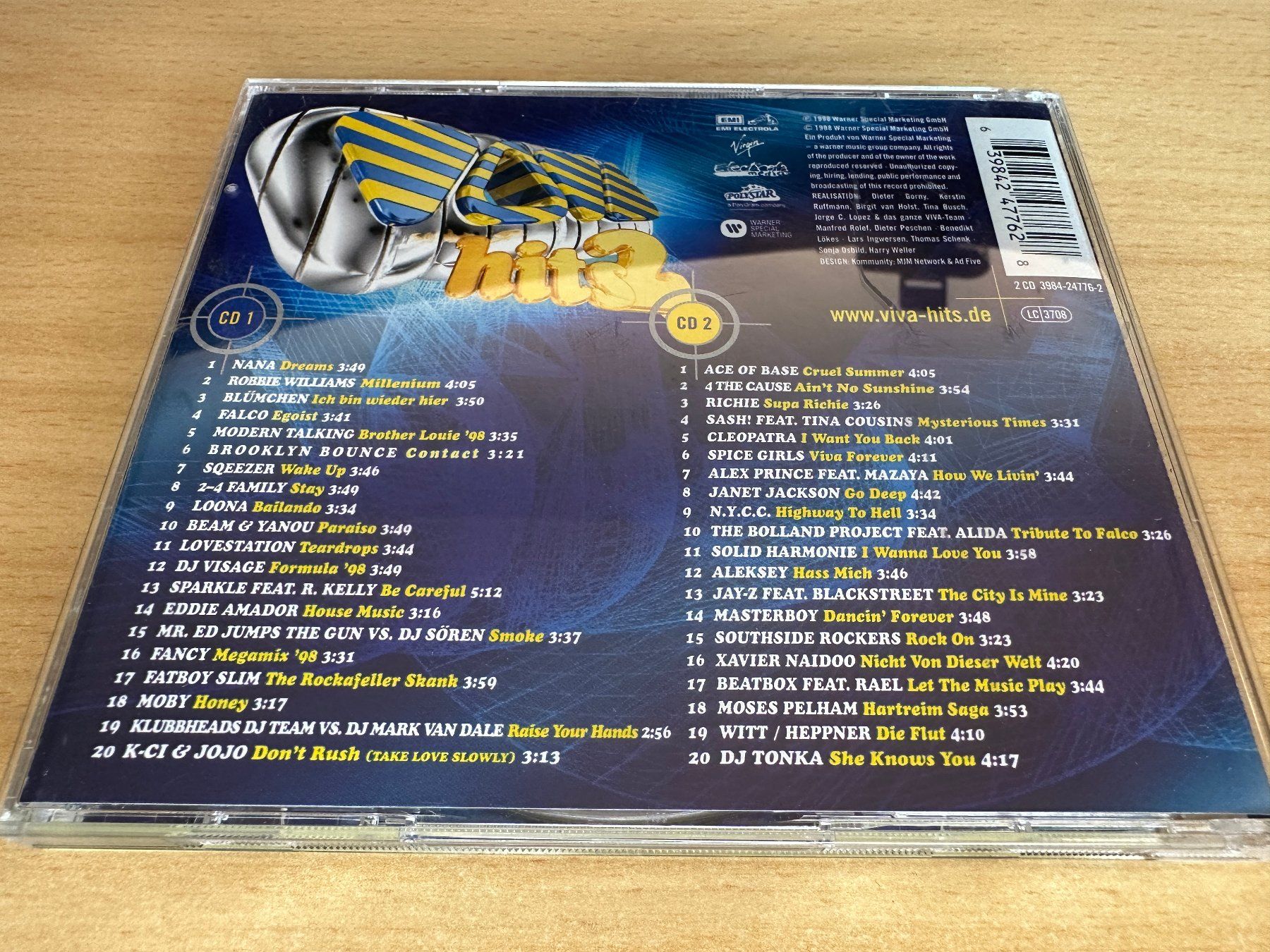 CD: Various – Viva Hits 2 - 2 CD – Usato da Rikon im Tösstal venduto da Alpenmutz 1