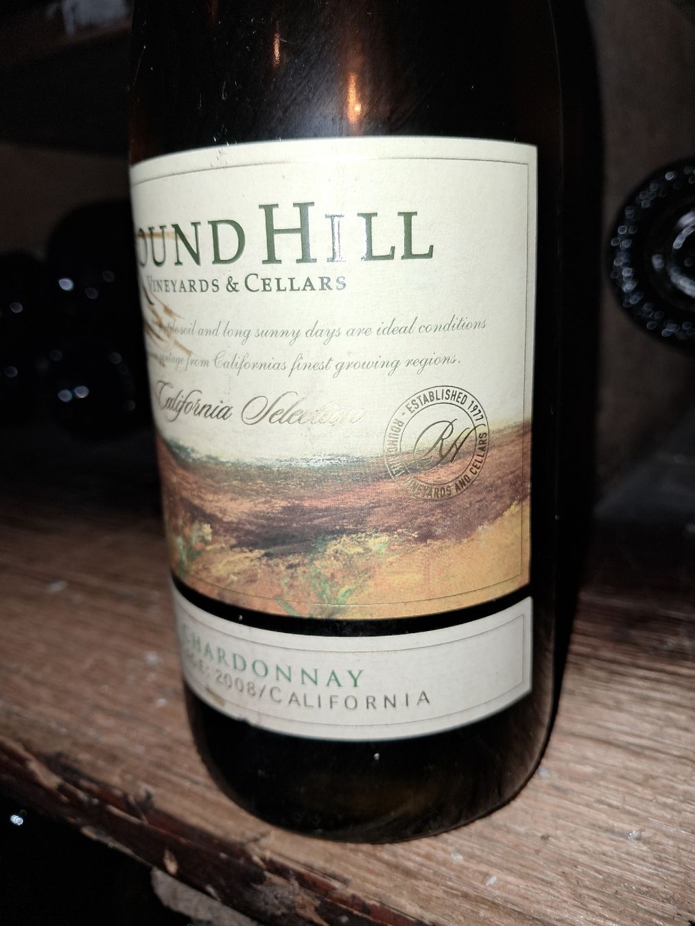 Wein: Round hill selection chardonnay 2008 – Neu und originalverpackt aus Le locle von juliensaran 3
