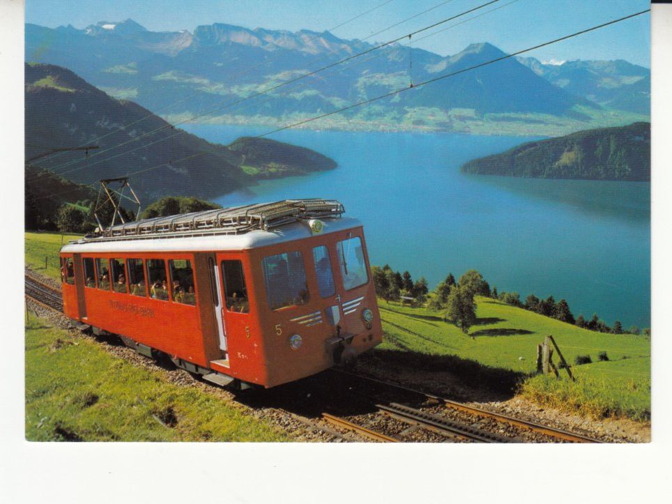 Ansichtskarten: Vitznau Rigi Bahn ca. 1970 – Gebraucht aus Bürglen TG von StampGraf