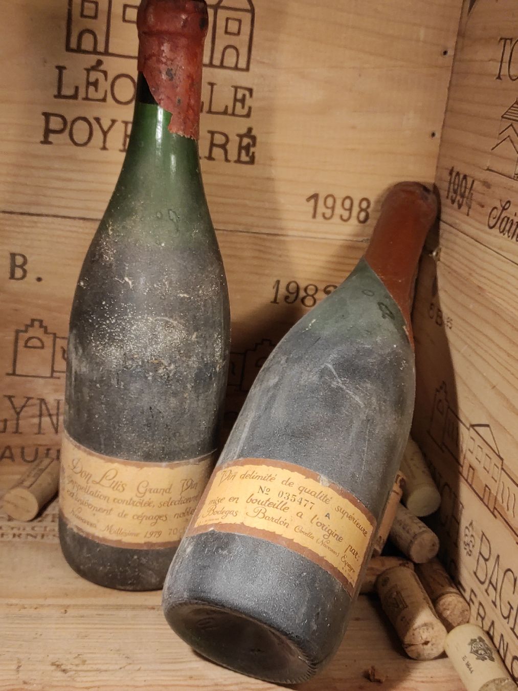 Vins: 2 x 1979 Don Luis – D'occasion à Büsserach par Vintage-vins
