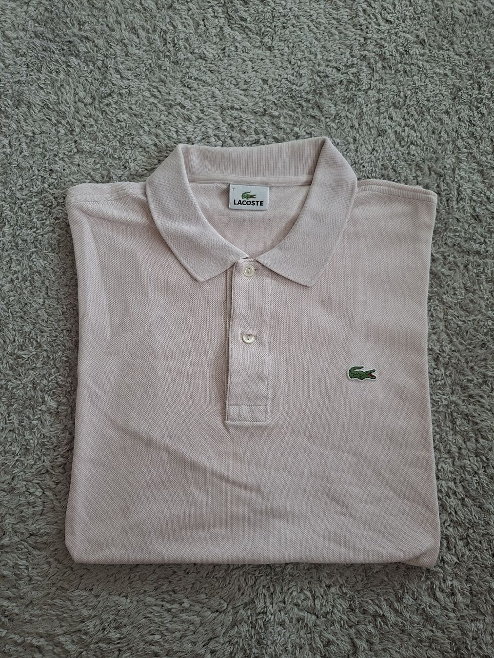 Lacoste Polos: Polo Lacoste rose taille 7  – D'occasion à Renens VD par ser_j2fn