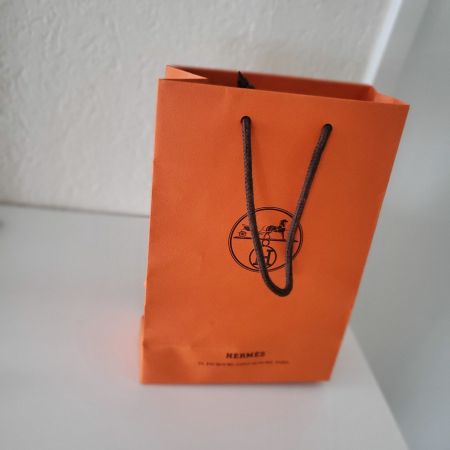Hermes Einkaufs Tragtasche klein Orange wie neu ab Botique