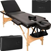 Mobile Massageliege 3 Zonen klappbar höhenverstellbar SOFIA