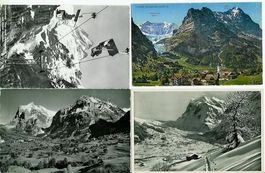 Grindelwald BE 8 AK ab ca. 1930 Gletscher gut erhalten