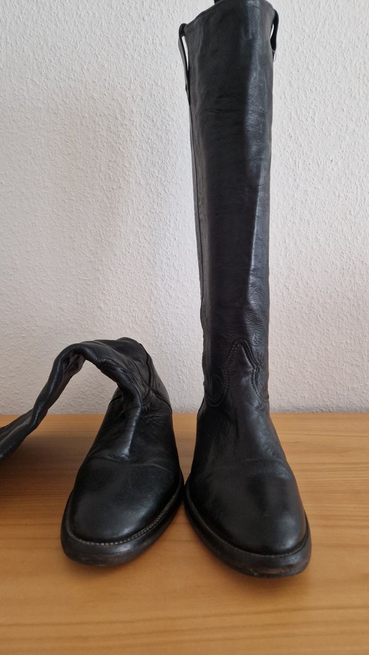 Damenschuhe: Lederstiefel – Gebraucht aus Luzern von kzu_8qsg 1