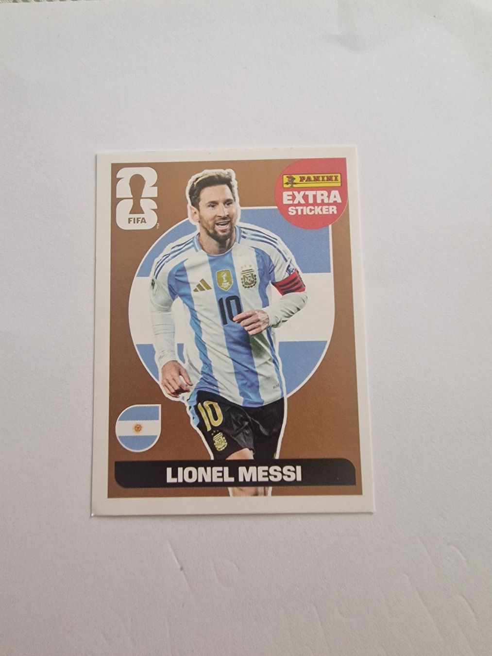 Panini Carte collezionabili: Panini extra Sticker WM 2026 - Messi – Nuovo (secondo la descrizione) da Adliswil venduto da vendor123