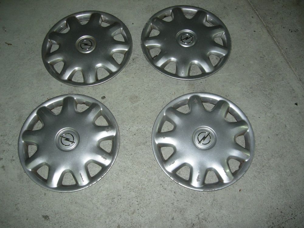 4 Radkappen 15 Zoll In Silber Für Opel – Modell Jerez, NEU